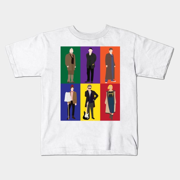 Doctor Who Kids T-Shirt by ehaverstick